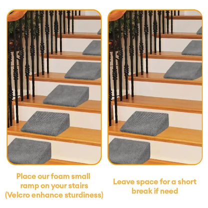 Modular Foam Dog Ramp Stairs for Staircase Stairs with Velcro