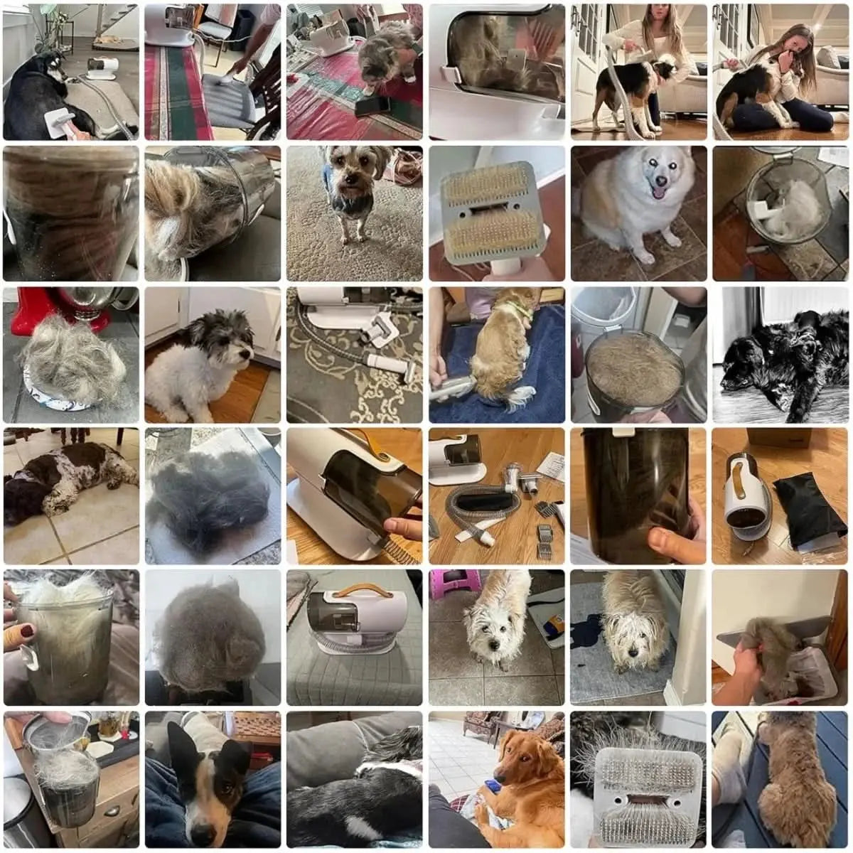 Vacuum Cleaner Cat Comb Trimmer Brush Shaver Hair Removal Pet Hair Clipper Dog Grooming Kit